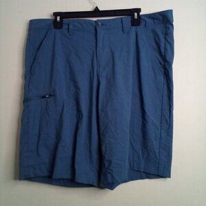 Weatherproof Shorts Men 38 Cargo Nylon Blue Gray